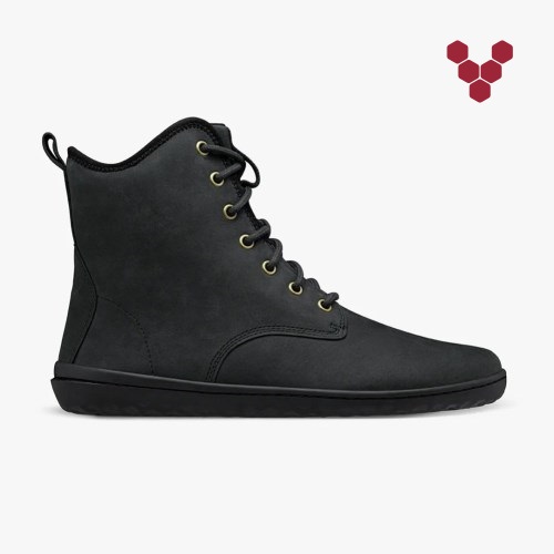 Vivobarefoot Scott III Svart Arbeidsstøvler Herre [2-IVJY]